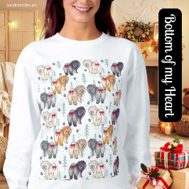 FRÅN HJÄRTAT 5 färger chow  fram- och baksida T Shirt