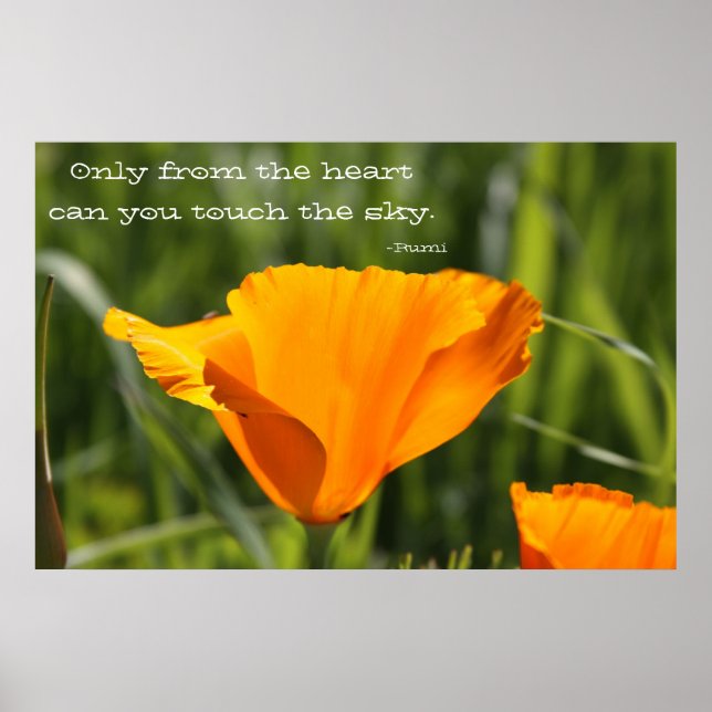 Från hjärtat poster (Framsidan)