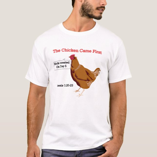 Från höna mun t-shirt (Framsida)
