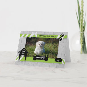 från Hund Fars dag Horz Pet Photo Kort