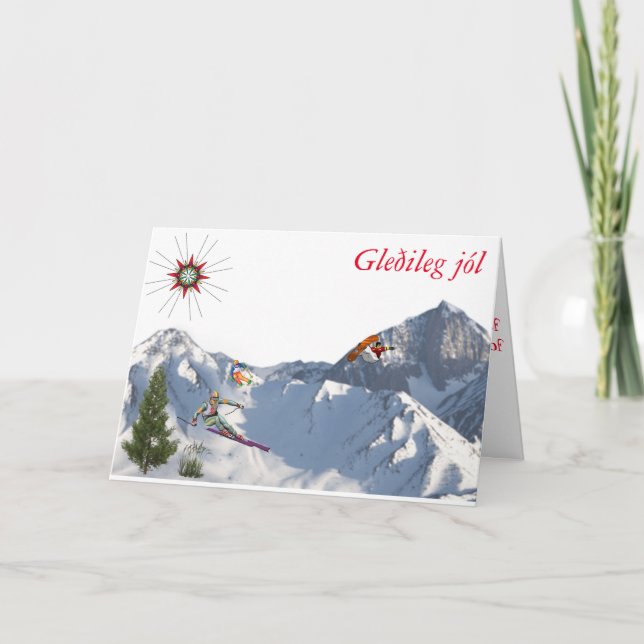 från Island-Jul kort (Framsida)