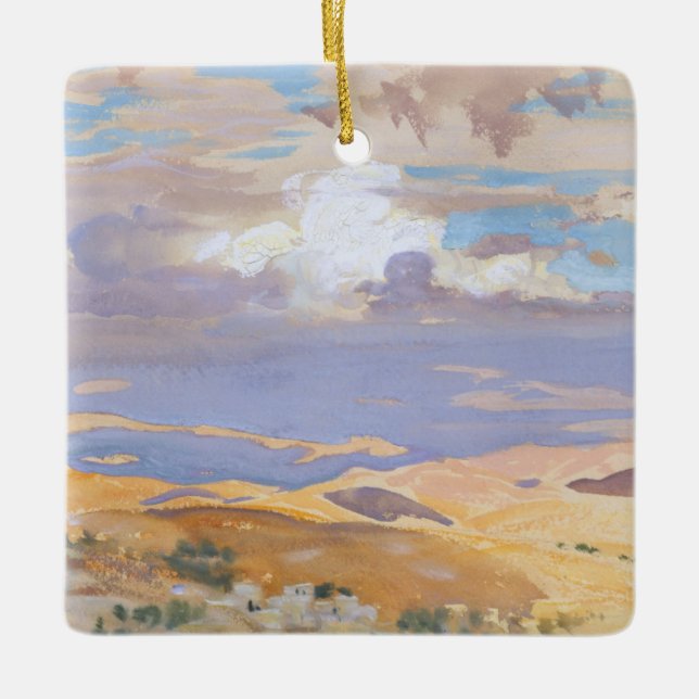 Från Jerusalem Julgransprydnad Keramik (Framsida)