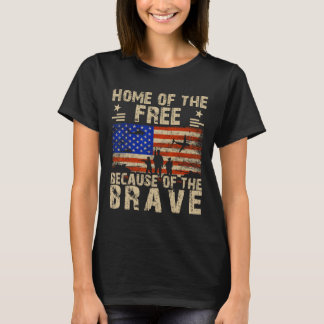 från juli 2010 USA flagga - Frihetens hem på grund T Shirt