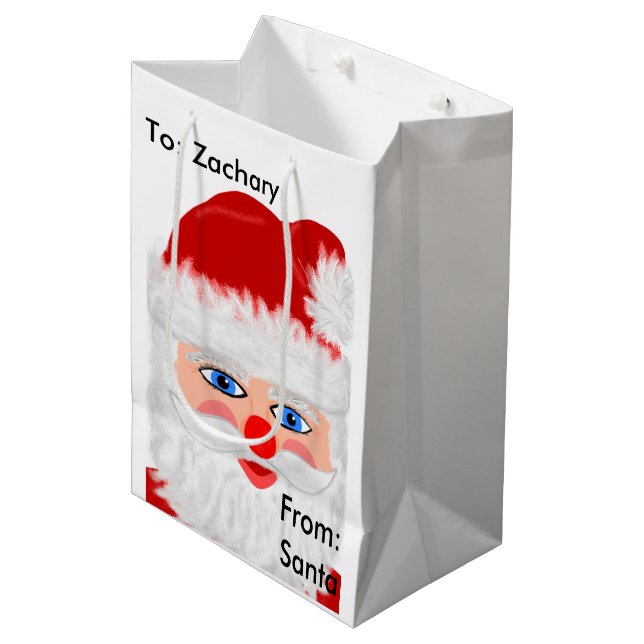 Från jultomten Gift Bags (Framsidan Vinklad)