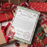 Från Jultomten skrivbord | Jul Brev Inbjudningar<br><div class="desc">Brev från tomten är ofullständigt utan ett riktigt brevhuvud. Beställ en autentisk handskriven brev från Nordpolen. Både fru Clause och jultomte vill nå ut till ditt barn för att tala om för dem om de står på den stygga eller trevliga listan. De kommer att göra roligten och du kommer att...</div>