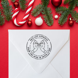 Från Jultomten skrivbord: Nicelistan godkänd Stämpel