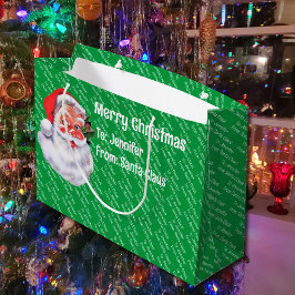 Från Jultomten Upprepande Namn Barn Cute