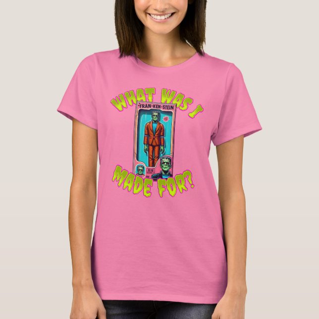 Fran-Ken-stein Frankenstein Monster Doll T Shirt (Framsida)