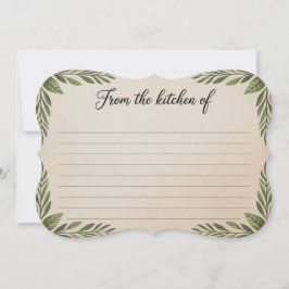 Från köket - Botaniskt recept