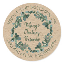 Från köket | Eucalyptus Goodies etikett