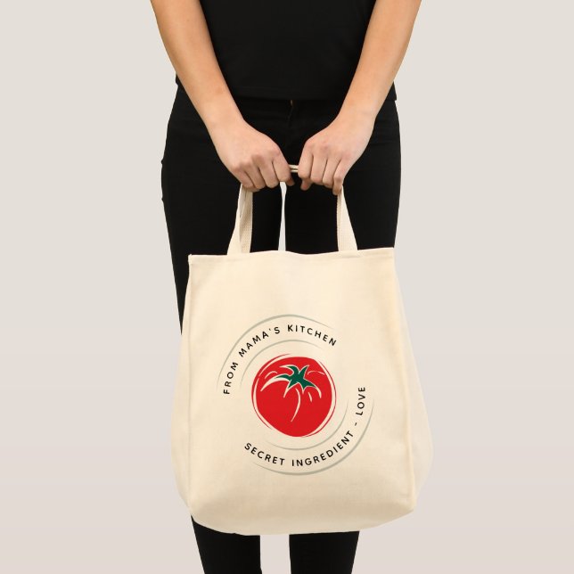 Från köket hos... Red Tomato Customize logotyp Tygkasse (Framsida (produkt))