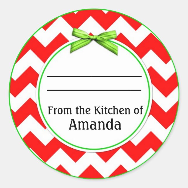 Från köket med märket, tillverkad efter etikett (Framsida)