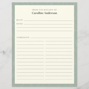 Från köket   Sidan Ta emot Blommigt för Grönt av 