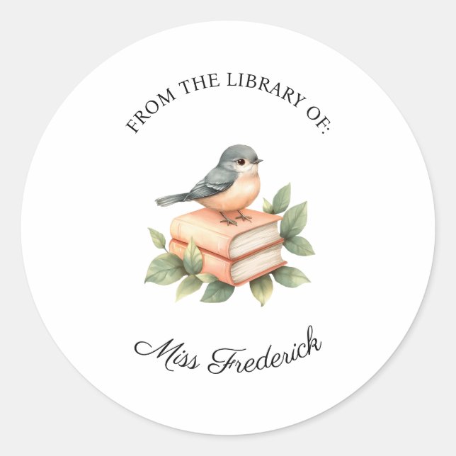 Från lärarnas etiketter bibliotek (Framsida)