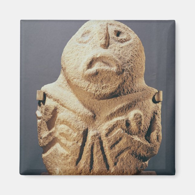 från Lepenski Vir, Jugoslavien Magnet (Framsidan)