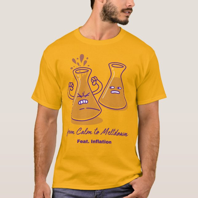 Från Lugn till Meltdown T Shirt (Framsida)