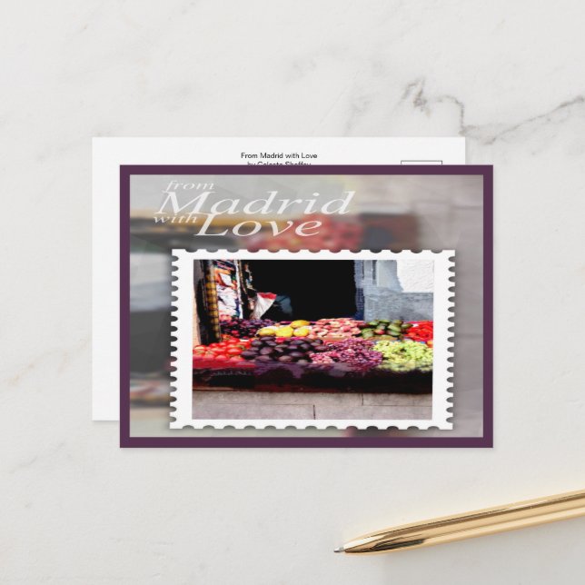 Från Madrid till Kärlek Vykort (Fram/Back In Situ)