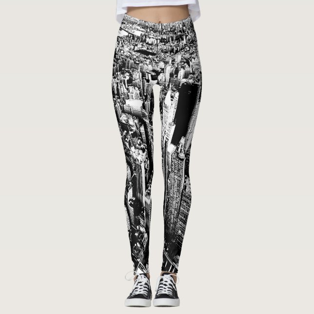Från Manhattan till himlar Leggings (Framsida)
