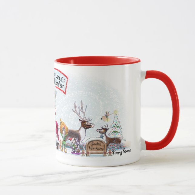 Från marken för flygrenar mugg (Höger)