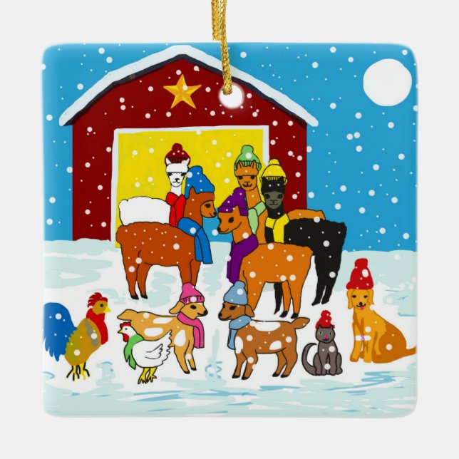 Från Marvin till Mittens jul Helgdag Ornament (Framsida)