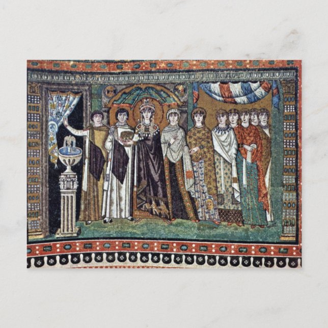 från Meister Von San Vitale i Ravenna (bästa kvali Vykort (Framsida)