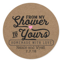 Från min dusch till din Craftpaper