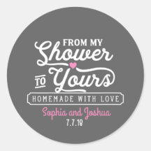 Från min Shower till din kalkboard