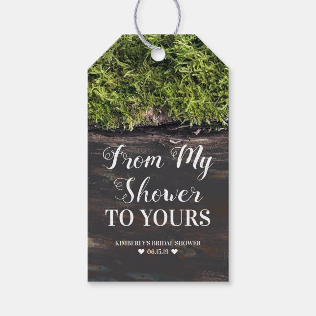 Från min skugga till din - Möhippa Presentetikett (Framsidan)