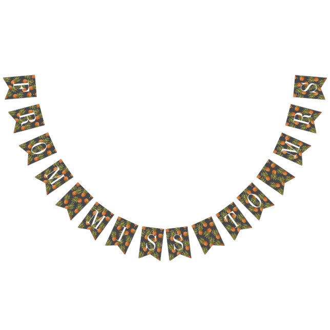 Från Miss till mrs Banner Bunting Vimplar (Alla)