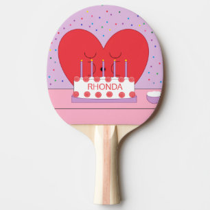 Från mitt hjärta till ditt - Lavender & Rosa: Pingisracket