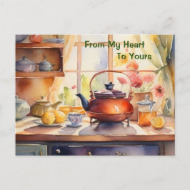 Från mitt hjärtliga, vackra hemmaport helg vykort