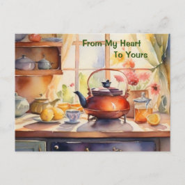 Från mitt hjärtliga, vackra hemmaport helg vykort