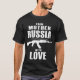 Från modern Ryssland med skjortan för kärlek AK Tee (Framsida)