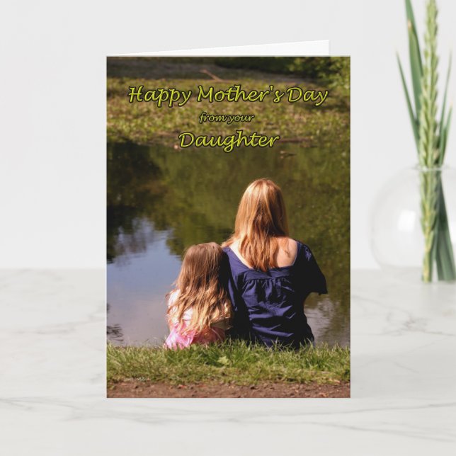 Från Mors dag vid Sjö-kortet Kort (Framsida)