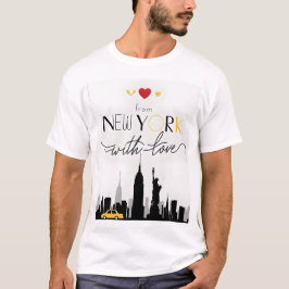 Från New York, med Kärlek - Coney Island Vibes T Shirt