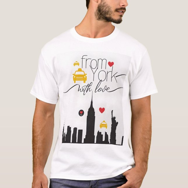 Från New York, med Kärlek - Fire Escape Dreams Cit T Shirt (Framsida)