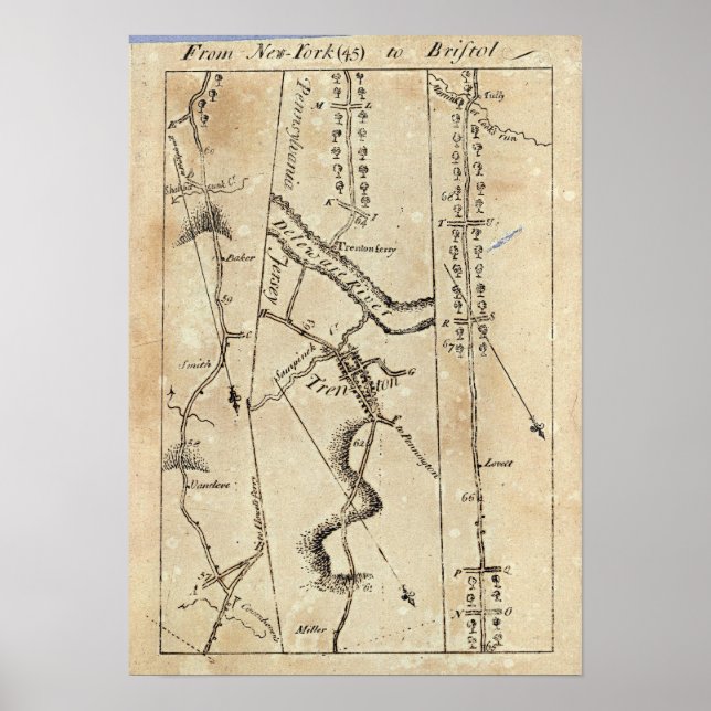 Från New York till Bristol 45 Poster (Framsidan)