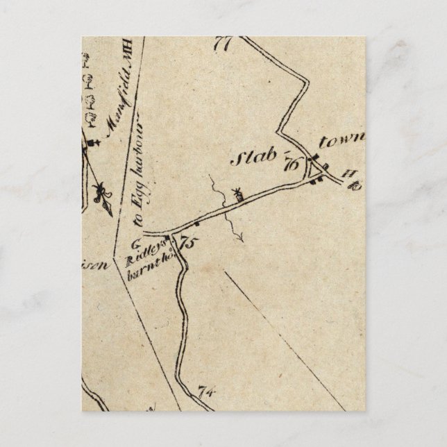 Från New York till Mount Holly 48 Vykort (Framsida)