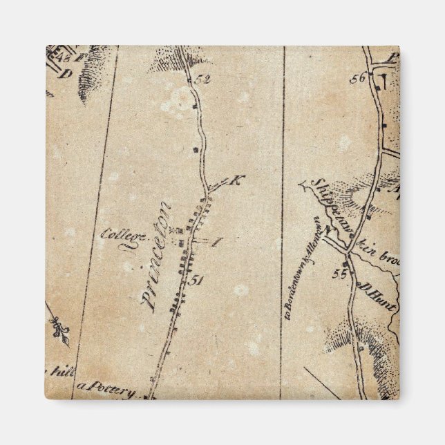 Från New York till Trenton 44 Magnet (Framsidan)