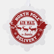 Från North Pole Delivery-julgåva
