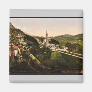 Från Notre Dame de Lourdes, Lourdes, Pyrenees, Fr Magnet