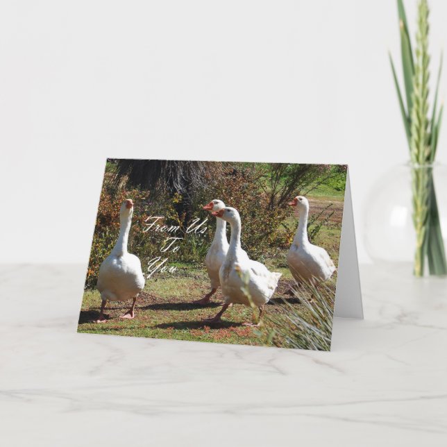 Från oss till dig - kommer ut kort (Framsida)