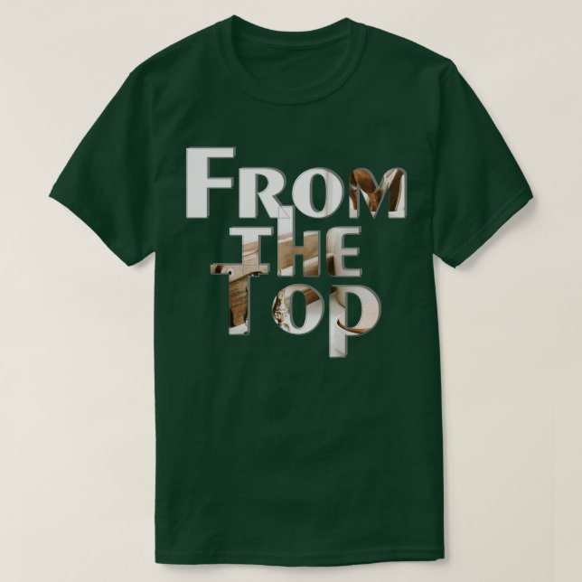 Från överkant 1 t shirt (Design framsida)