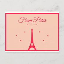 Från Paris med Kärlek - Röda bokstäver
