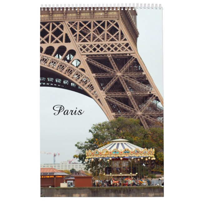 Från Paris med kärlekskalender Kalender (Omslag)