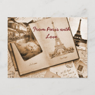 Från Paris till Kärlek Vykort