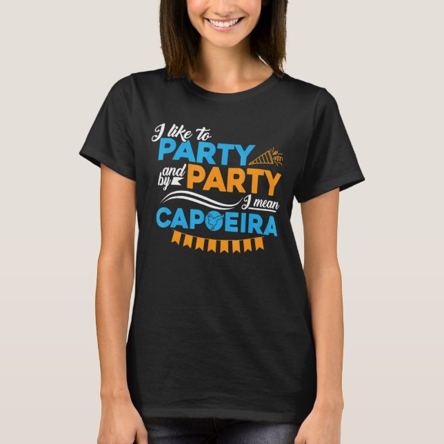 från Party I Elak Capoeira T Shirt (Framsida)