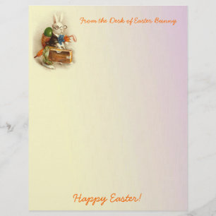 Från Påskhare Letterheads skrivbord