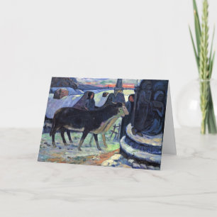 från Paul Gauguin (Bästa kvalitet) Helgkort