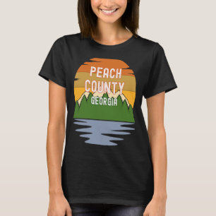 Från Peach County Georgia Vintage Sunset T Shirt